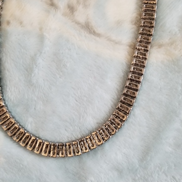 Long Rhinestone Necklace - Picture 5 of 6
